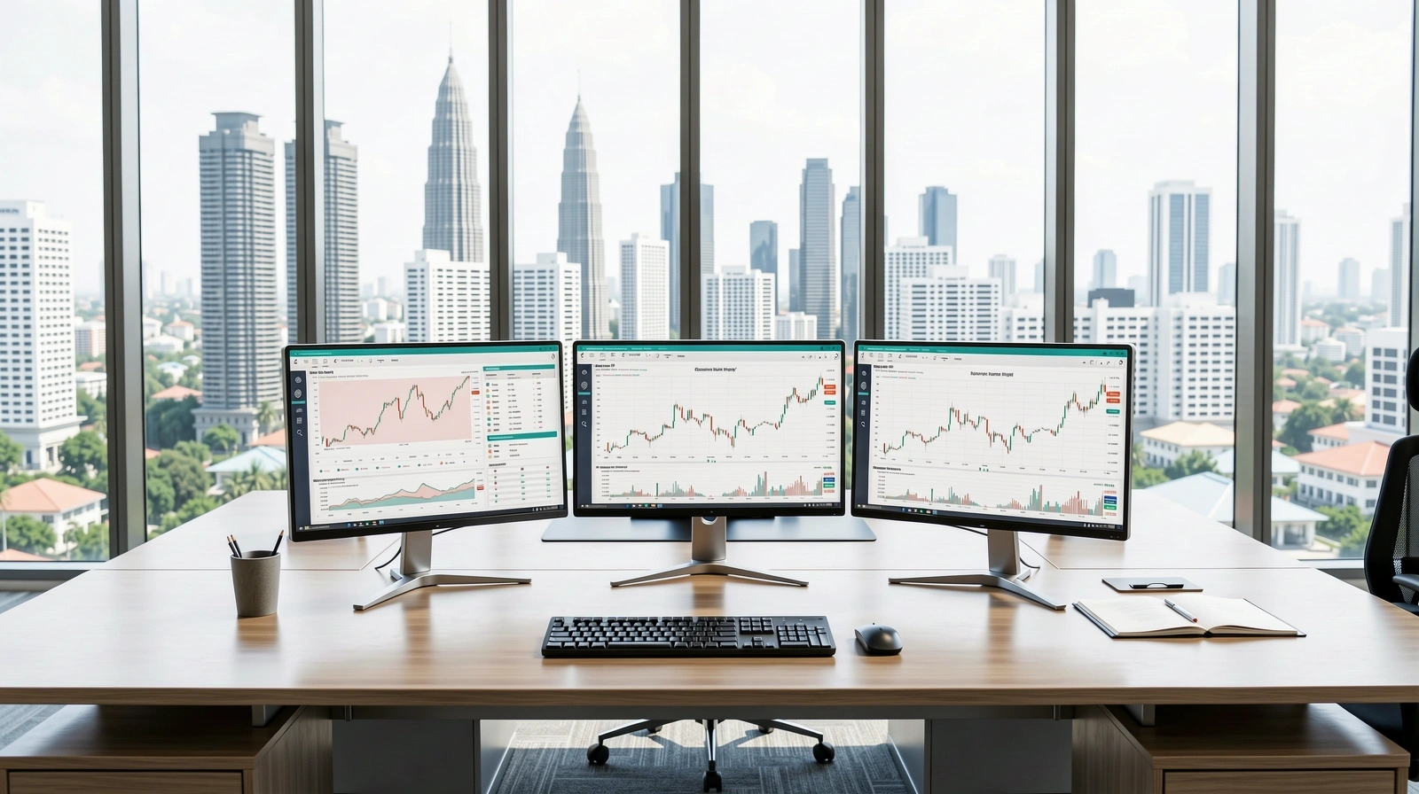 Kawasan kerja profesional di Elarvantera